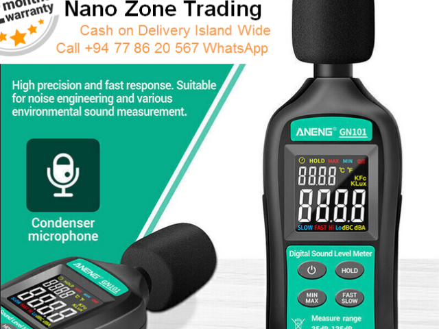Best Sound Level Meter SALE 7900LKR Finest Supplier in Sri Lanka - 1/2