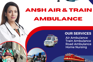 Ansh Air Ambulance Service in Ranchi - Bed-To-Bed Transportation Has Avail
