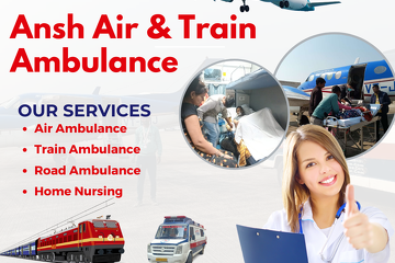 Ansh Air Ambulance Services in Kolkata with Urgent Medical Care