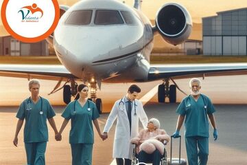 Use Vedanta Air Ambulance Service in Gorakhpur with Life-Care Doctor Team