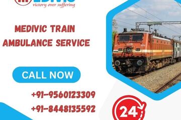 Select Perfect Medical Care Book Medivic Train Ambulance in Dibrugarh