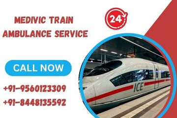 Choose Medivic Train Ambulance Services with a Medical Professional Team in Delhi - 1