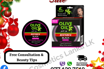 Roushun Olive Oil Black Hair Gel